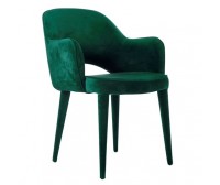 Крісло бархатне COSY, зелений